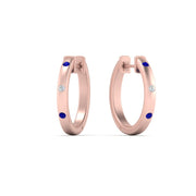 flush-set-round-diamond-hoop-earrring-with-sapphire-in-rose-gold-FDEAR10976GSABLANGLE1-NL-RG